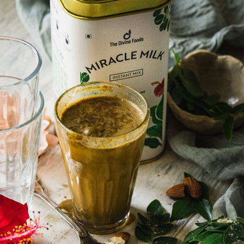 The Divine Foods Miracle Milk Instant Latte Mix