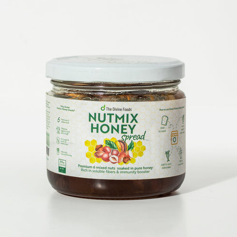 The Divine Foods Nut Mix Honey For Immunity Boosting