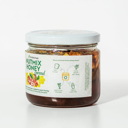 The Divine Foods Nut Mix Honey For Immunity Boosting