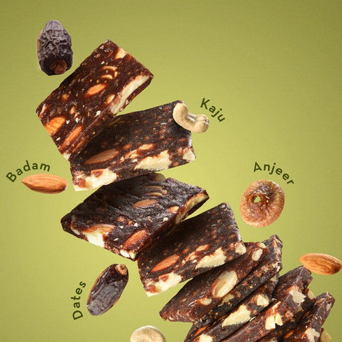 Go Desi Dry-Fruit Date Bars