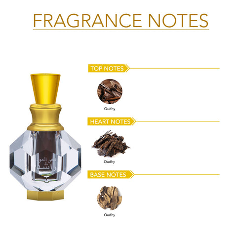 Ajmal Perfumes India DHANUL OUDH RAASHID Non-Alcoholic Attar Unisex