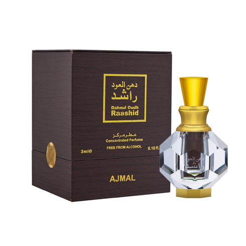 Ajmal Perfumes India DHANUL OUDH RAASHID Non-Alcoholic Attar Unisex