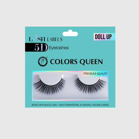 Colors Queen Lash Label 5D Natural Hair Eyelashes | 1 Pair