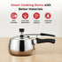 Vinod Doniv Titanium Triply Stainless Steel Pressure Cooker 3 Ltr Inner Lid Induction Friendly