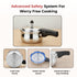Vinod Doniv Titanium Triply Stainless Steel Pressure Cookers 2 Ltr Outer Lid Induction Friendly