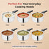 Vinod Doniv Titanium Triply Stainless Steel Pressure Cookers 2 Ltr Outer Lid Induction Friendly