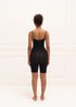 UNDERNEAT Mid Thigh Bodysuit - Black