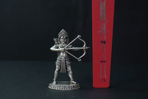 Pure Silver Antique Ghantaghar Mahaveer Swamy 85.40G By Mahita Collections
