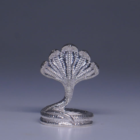 Pure Silver Puja Snake 8g