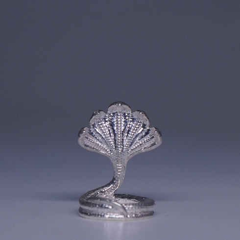Pure Silver Puja Snake 8g