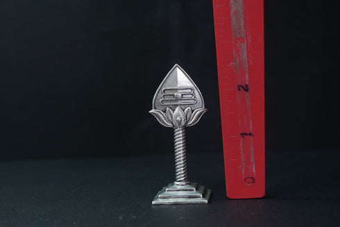 Pure Silver Antique Shakti Veil Idol 50.80G By Mahita Collections