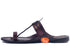 Vhaanfootwear Golden Weni Dark Brown Ladies Kolhapuri Chappal