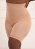 UNDERNEAT High Waist Tummy Tucker Shorts - Beige