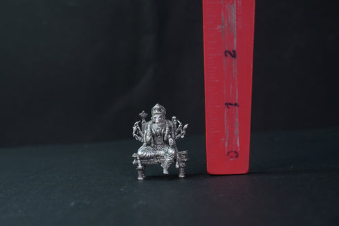 Pure Silver Antique Varahidevi With Mala 20.35G By Mahita Collections