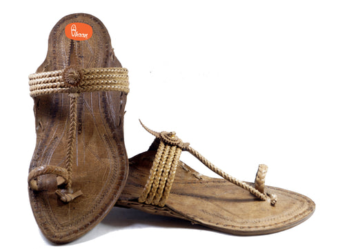 Vhaanfootwear 3 Veni Khas Ladies Kolhapuri Chappal