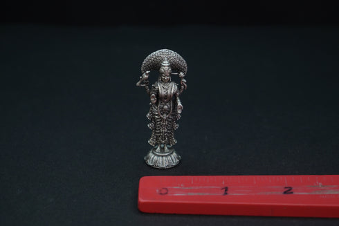 Pure Silver Antique Vasavi Devi 18.75G By Mahita Collections