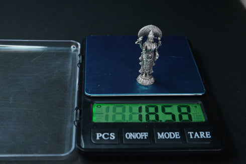 Pure Silver Antique Vasavi Devi 18.75G By Mahita Collections