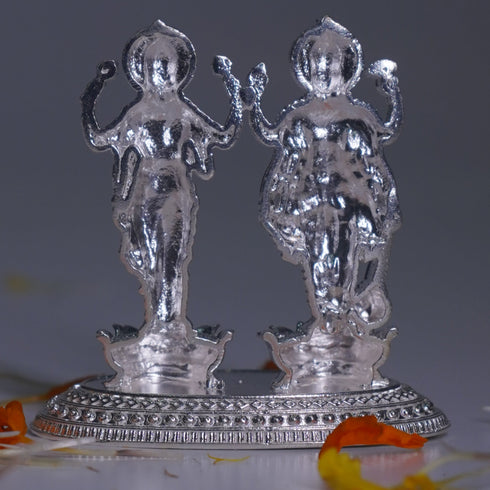 Pure Silver Lakshmi Narayana Idol 45g