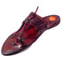 Vhaanfootwear Red Kolhapuri Chappal For Men