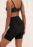 UNDERNEAT Mid Waist Butt Lifting Shorts - Black