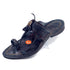 Vhaanfootwear Dark brown senapati kapshi kolhapuri chappal for men with sound