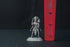 Pure Silver Antique Hanuman Standing With Gaja Idol 29.37G By Mahita Collections