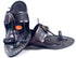 Vhaanfootwear Dark brown senapati kapshi kolhapuri chappal for men with sound