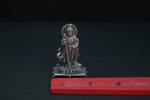 Pure Silver Antique Muragan Idol Standing 42.84G By Mahita Collections
