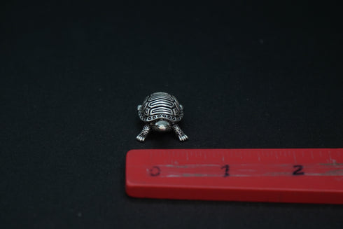 Pure Silver Antique Tortoise 14.83G By Mahita Collections