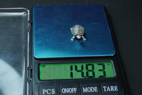 Pure Silver Antique Tortoise 14.83G By Mahita Collections