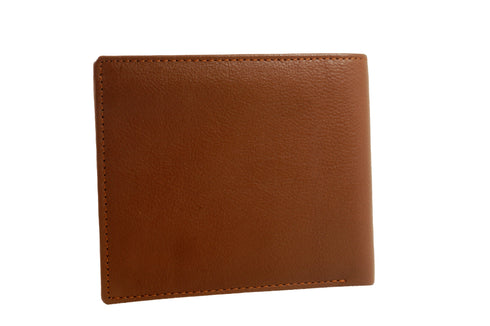 Vhaanfootwear Style Guardian Premium NAPPA Leather Wallet with RFID Protection for Men Tan