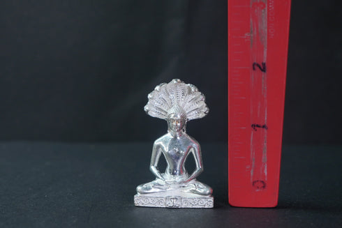 Pure Silver Antique Parshwanath Pure Silver 65.58G By Mahita Collections