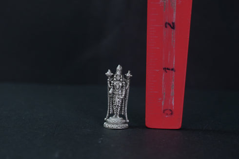 Pure Silver Antique Danda Balaji Small 6.86G By Mahita Collections