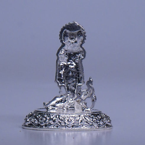 Pure Silver Subramanyam Swamy With Mayur Idol 13G