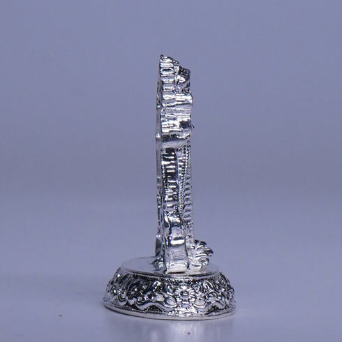 Pure Silver Subramanyam Swamy With Mayur Idol 13G