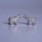 Pure Silver Elephants Pair 20 grams