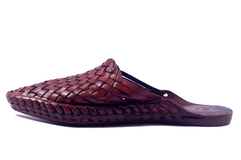 Vhaanfootwear Red Color Slip On Mens Kolhapuri Chappal
