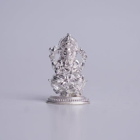 Pure Silver Ganesh 9g By Mahita Collections