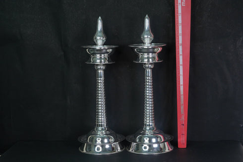 Pure Silver Antique Bis Hallmarked Lamp700G By Mahita Collections