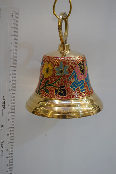Brass Handcrafted Hanging Bell 495g
