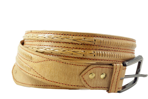 Vhaanfootwear leather belt