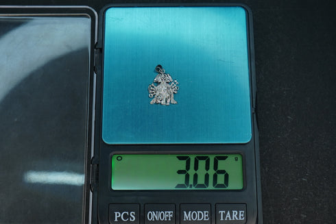 Pure Silver Panchamukha Hanuman Locket 3.06G By Mahita Collections