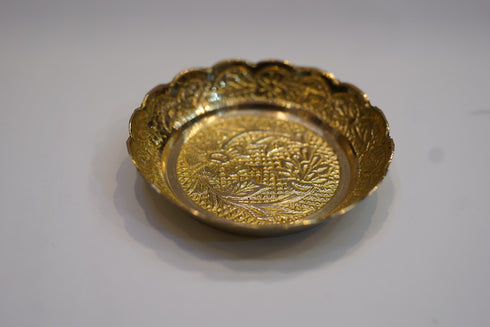 Decorative Brass Kachua Dish 121g