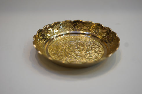 Embossed Brass Plate 33g (Pack of 2)
