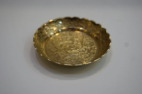 Vintage Brass Plate 81g (Pack of 2)
