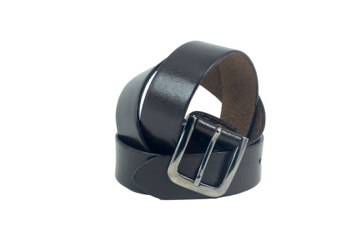 Vhaanfootwear Pure Leather chrome Belt by Vhaan