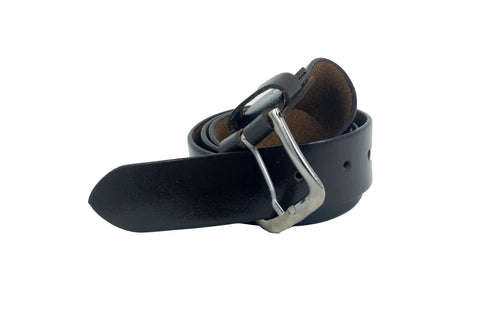 Vhaanfootwear Pure Leather chrome Belt by Vhaan