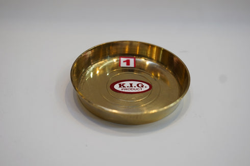 Simple Brass Plate 41g (Pack of 2)