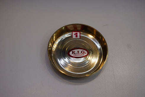 Plain Brass Pooja Plate 140g