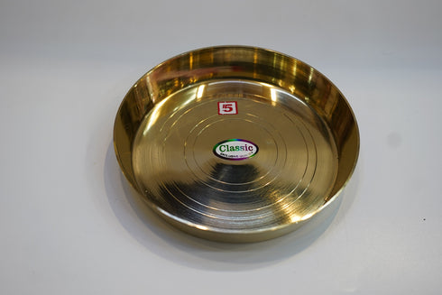 Simple Brass Plate 41g (Pack of 2)